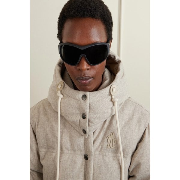 몽클레어 티라 오벌 프레임 스키 선글라스 46376663162983753