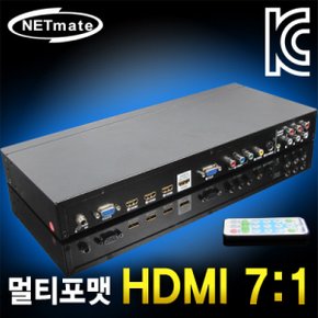 NETmate HDMI 멀티포맷 선택기 MRM-701 7:1