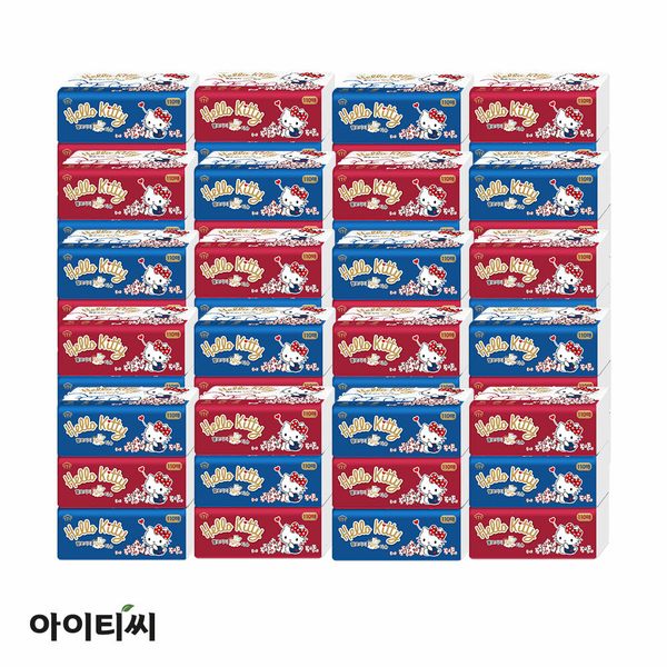 3겹 팝업 미용티슈 골드(110매) 3입X4팩(12개입)