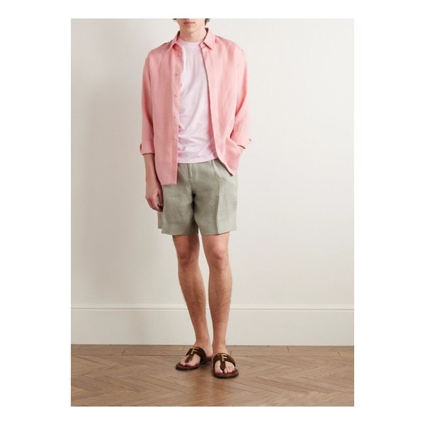 슬림핏 라이오셀 코튼 블렌드 저지 티셔츠 1647597351545368