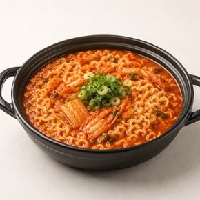 삼삼한 김치라면 10인분(농심사리면110gX10봉+김치스프12gX10봉)