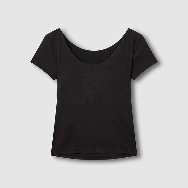 여 코튼 립 로우백 브라티셔츠 J426201023099