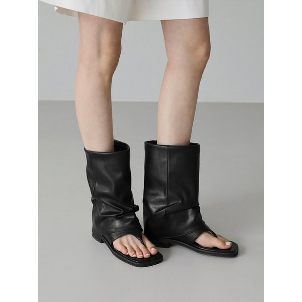 델리오 스퀘어 부츠 샌들 (3cm)