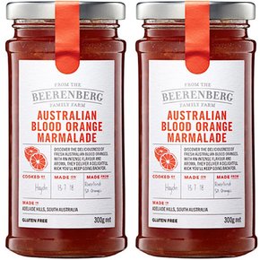 비어렌버그 블러드 오렌지 마멀레이드 과일잼 Beerenberg Blood Orange Marmalade 300g 2개