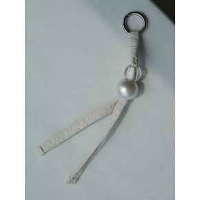 KNOT KEYRING IVORY 매듭키링 아이보리