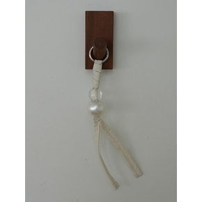 KNOT KEYRING IVORY 매듭키링 아이보리