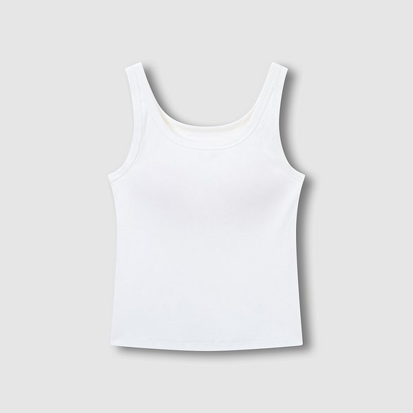 여 코튼 립 탱크 브라캐미솔 J426901006001