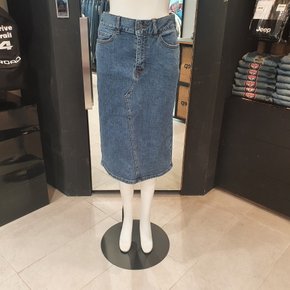 지프 H 라인 데님 미디 스커트 JL2DSF801 1