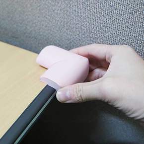 가드 모서리 보호캡 보호 핑크 쿠션 투명/안전용품 가구 보호캡 가드 투명