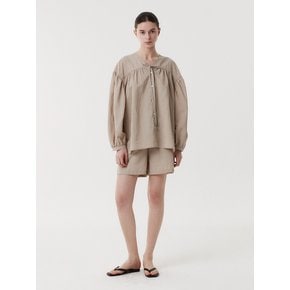 RAYON SHORTS (BEIGE)