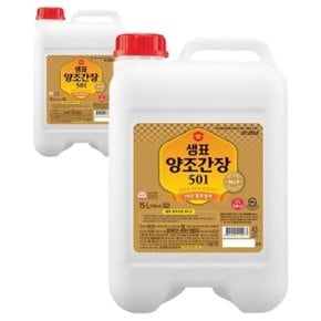 샘표 양조간장 501 15L 대용량