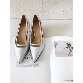 cate strap pumps_silver ODR20117