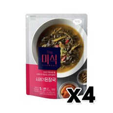 더미식 시래기 된장국 즉석조리식품 350g x 4개