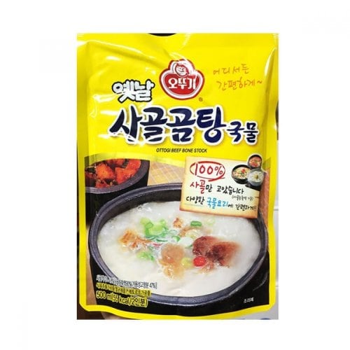 FK 오뚜기 사골곰탕 500g X ( 2매입 )