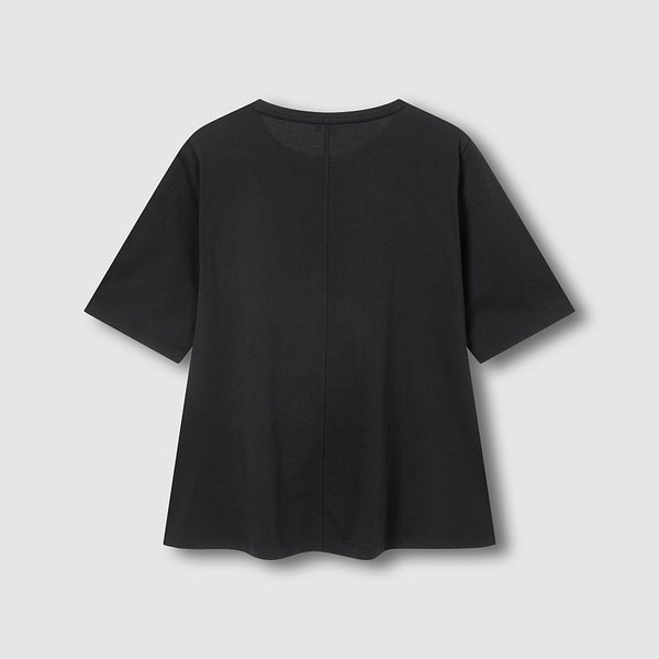 여 A라인 반팔 티셔츠 J116201077099