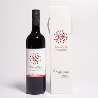  샤토미소 레드 스위트 와인 12도 750ml 도란원 산머루 캠벨 (케이스 포함)