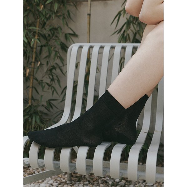 빈티지 시스루 니삭스_4켤레