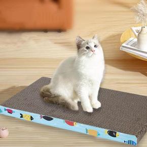/와인앤쿡 냥이 스크래쳐 웨이브형 일자형