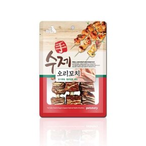 애완견 순살 회복 기력 영양 수제 오리꼬치 90g (WE33462)