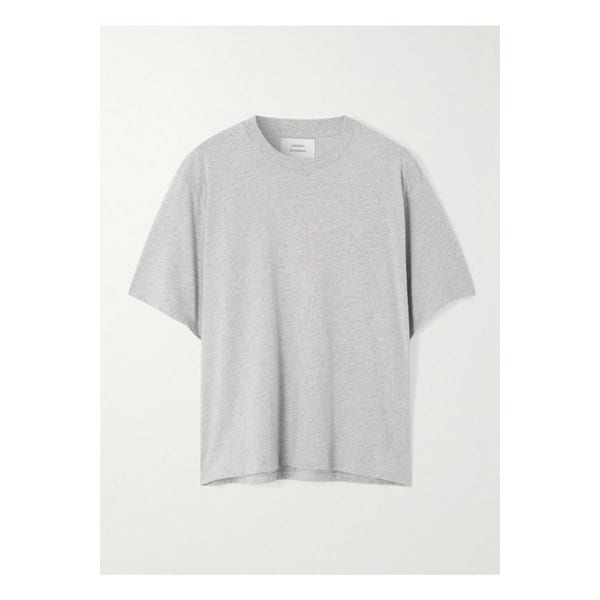 루루 드 시종 텔란토 오가닉 수피마 코튼 저지 티셔츠 라이트 그레이 46376663162870453