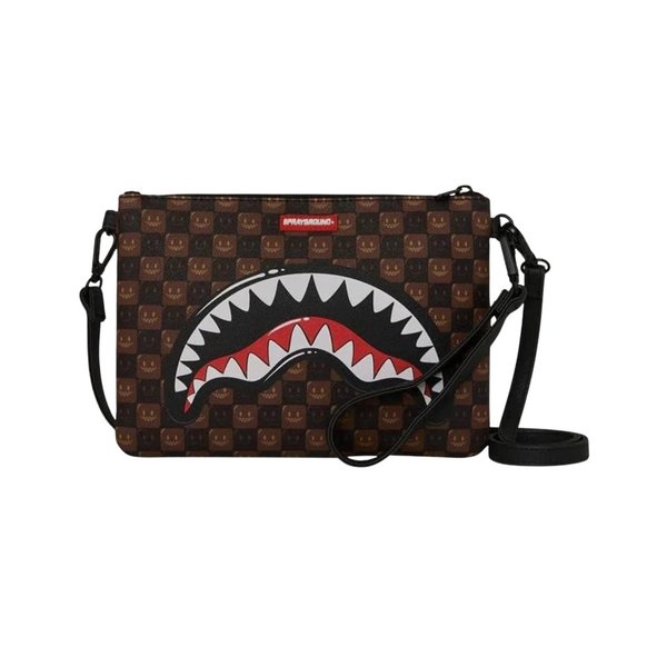 확대된 대표 [해외배송] 26 F/W SHARKS 인 파리 WTF BUBBLE 체크 클러치 B0012292214