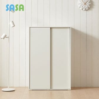 SASA 사사가구 뉴브리엘 슬라이딩 키큰 다용도 선반 수납장 1200