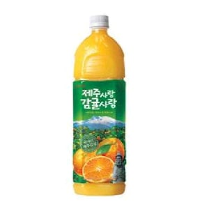 롯데 제주사랑 감귤사랑 1.5L/PET