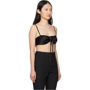 SSENSE 익스클루시브 블랙 컬리 브라 캐미솔 YUZR22-RW-TP13AL1 Black