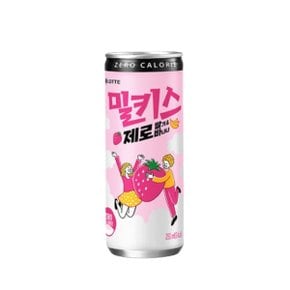 밀키스 제로 딸기바나나 250ml 60캔