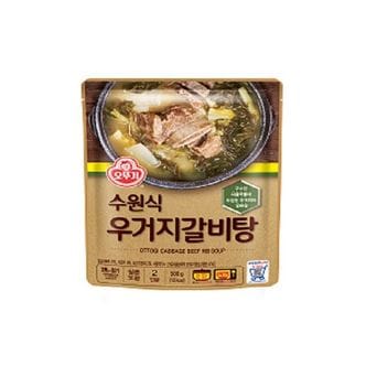 제이큐 맛있는 오뚜기 수원식 우거지갈비탕 간편요리 500g