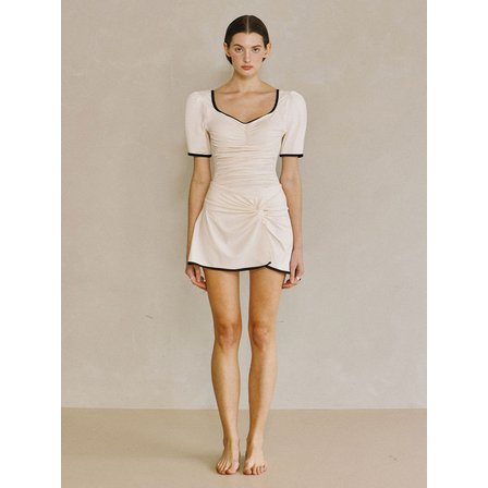 파도서울 Knotted Cover-up skirt