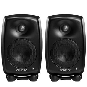 Genelec Generek G Two 액티브 스피커 (2 개  쌍) (블랙) 모니터 스피커