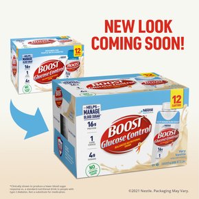 BOOST 글루코스 컨트롤 음료 바닐라 12개 240ml