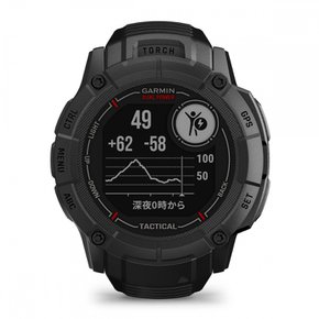 Instinct 2X Dual Power Tactical Edition Black GPS Suica 가민(GARMIN) 터프니스 스마트 워치