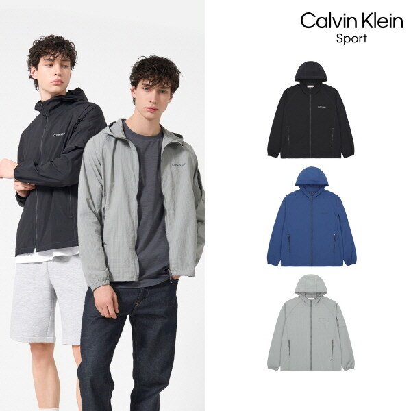 캘빈클라인 26SS 남성 썸머 윈드브레이커 점퍼