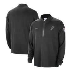 [해외] 976029 나이키 NBA 샌안토니오 스퍼스 Nike Authentic HalfZip Jacket Black