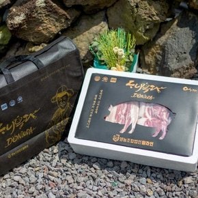 제주 돼지고기 선물세트 1호 1.5kg(백오겹살1kg+백목살500g)