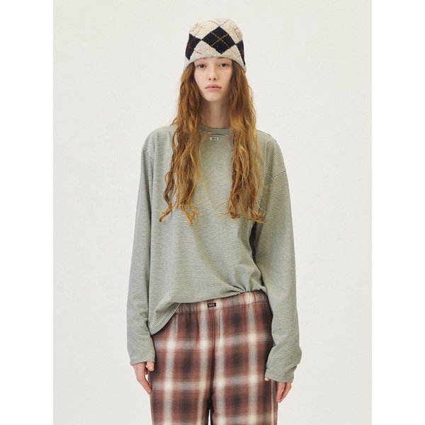 FONDS STRIPE T-SHIRT (IVORY)