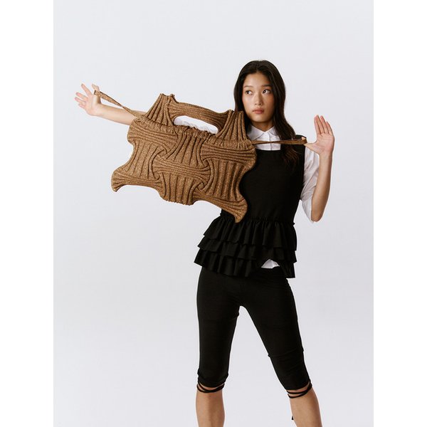 빅보우백 글리터카멜