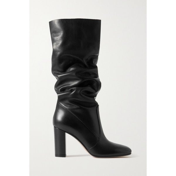 글렌 스웨이드 니 부츠 85mm 블랙 10163292707855332