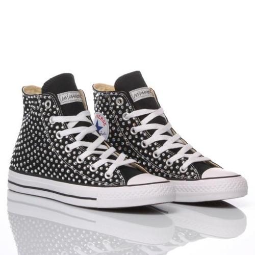 컨버스 스니커즈 141 CONVERSE SWAROVSKI BLACK White