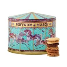 영국직구 Fortnum & Mason 포트넘 메리 고 라운드 뮤지컬 비스킷 캔통 500g