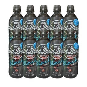 ucc 블랙 콜드브루 커피 500ml X10