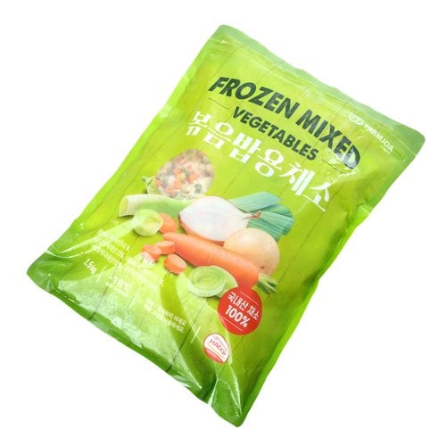 냉동 볶음밥용채소 1.5kg 봉