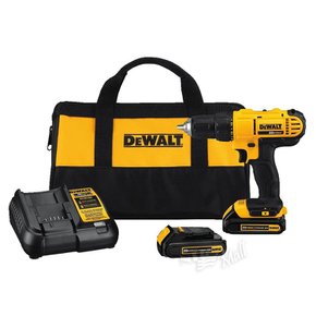 무선 드릴 드라이버 키트 1/2 인치 DCD771C2 (110볼트, 변압기 필요)DEWALT CORDLESS DRI