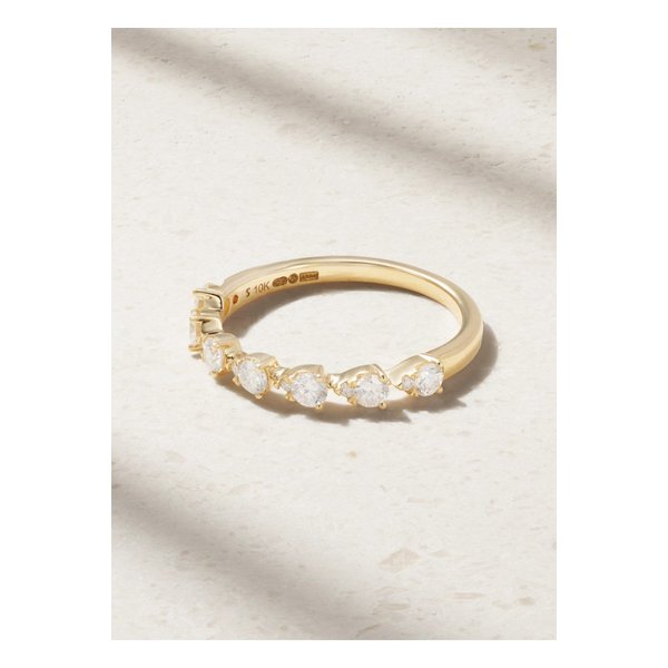 스톤 앤 스트랜드 퍼펙트 페어 10k 골드 다이아몬드 링 1647597326498287