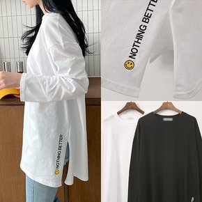 빅사이즈여성의류 트임낫씽베러루즈긴팔티(G493H310) 큰옷