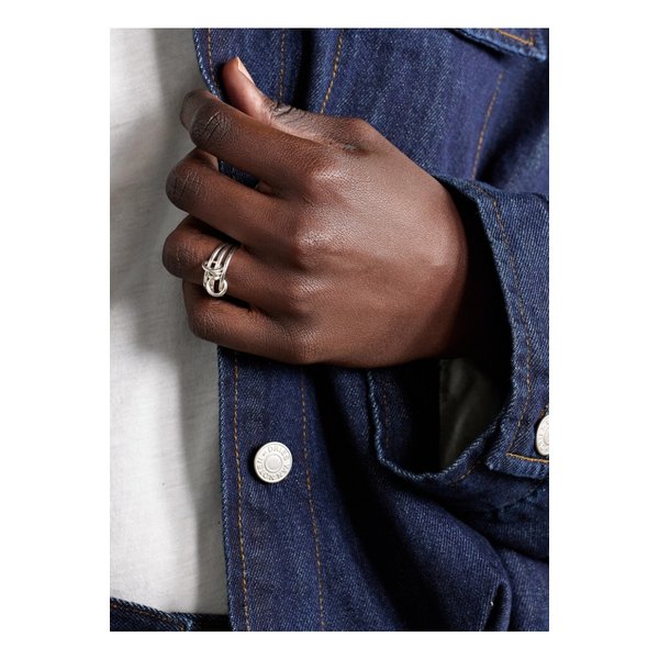 스피넬리 킬콜린 아카시아 스털링 실버 링 3p 세트 46376663162911931