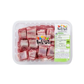 [냉장]태흥한돈 신선한 갈비 찜용 500g