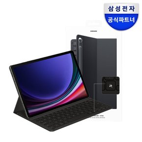 전자 갤럭시탭 S9 슬림 AI 키보드 북커버 케이스 (탭S9 FE 호환)